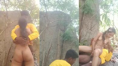 Dehati Slim Sexy Girl Jungle Sex Video