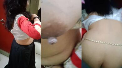 Big tits nude indian aunty sensual pussy